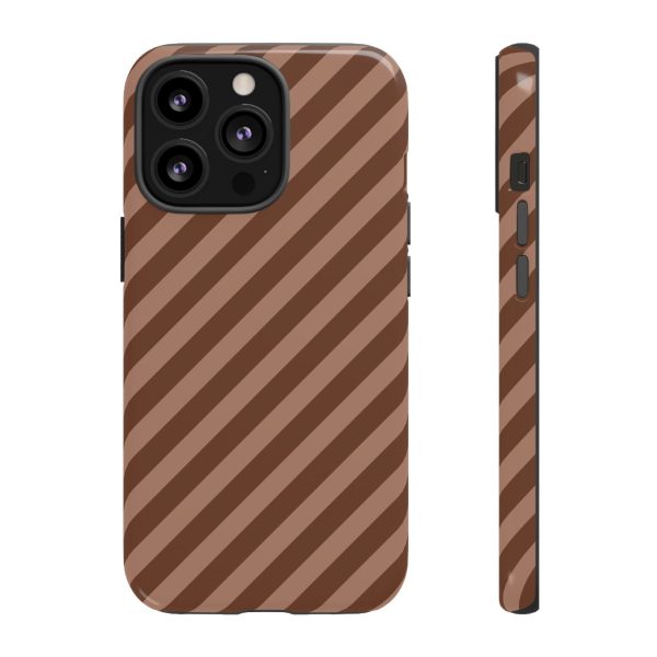 Tough Cases - Coconut Mocca Coloured Phone Cover, Protective Phone Case, Strong Phone Case, Durable Phone Cover, Hard Shell Case, Shockproof - Image 3