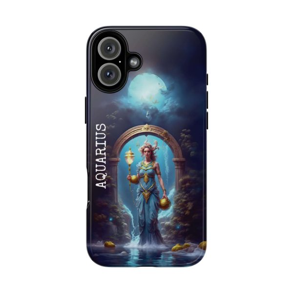 Aquarius Tough Phone Case, for iPhone Samsung and Google phones - Image 2