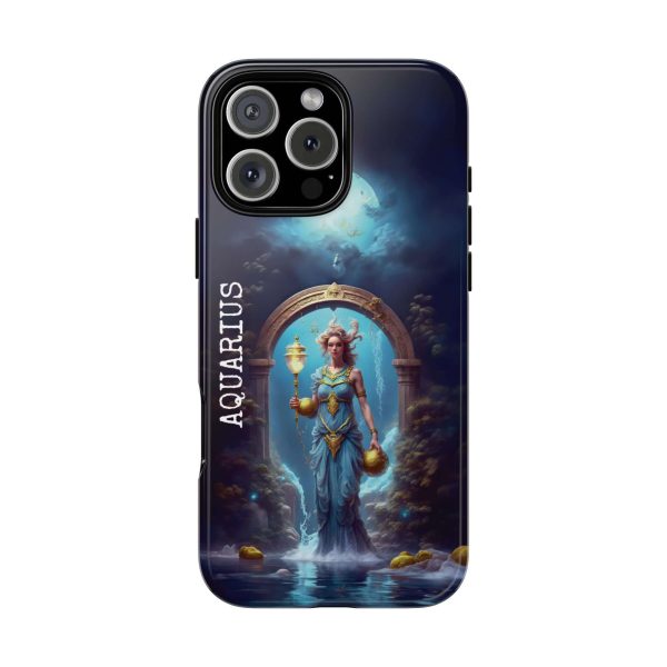 Aquarius Tough Phone Case, for iPhone Samsung and Google phones - Image 4