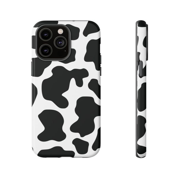 Black Cow print Phone Case iPhone Samsung Google - Image 14