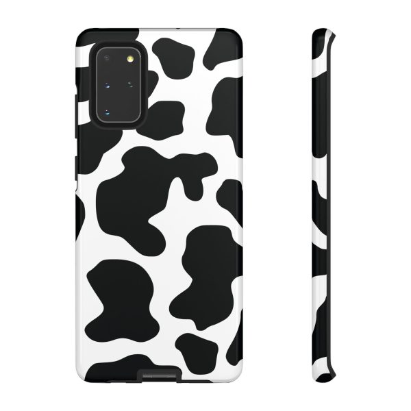 Black Cow print Phone Case iPhone Samsung Google - Image 4