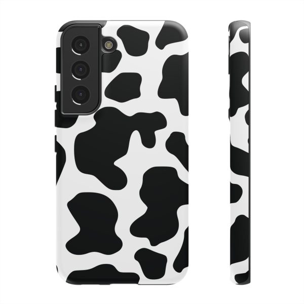 Black Cow print Phone Case iPhone Samsung Google - Image 12