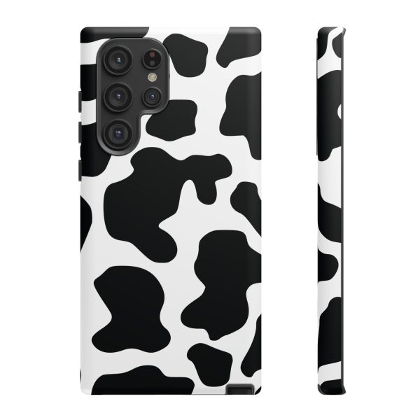 Black Cow print Phone Case iPhone Samsung Google - Image 13