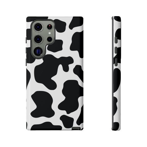 Black Cow print Phone Case iPhone Samsung Google - Image 15