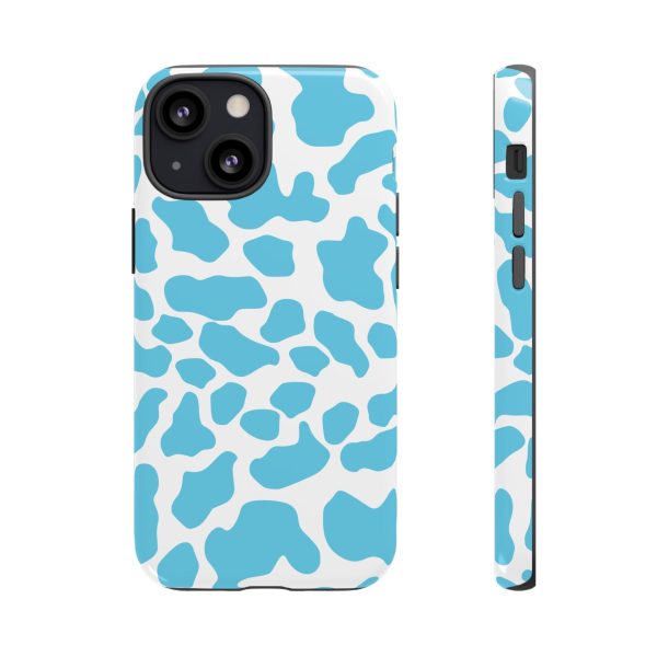 Blue Cow print phone case iPhone Samsung Google - Image 9