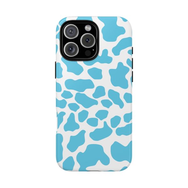 Blue Cow print phone case iPhone Samsung Google - Image 43