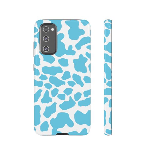 Blue Cow print phone case iPhone Samsung Google - Image 17