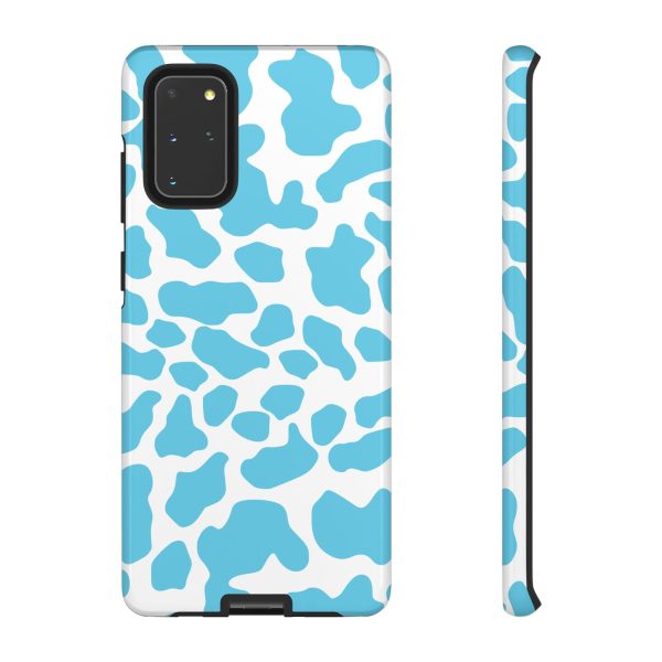 Blue Cow print phone case iPhone Samsung Google - Image 3