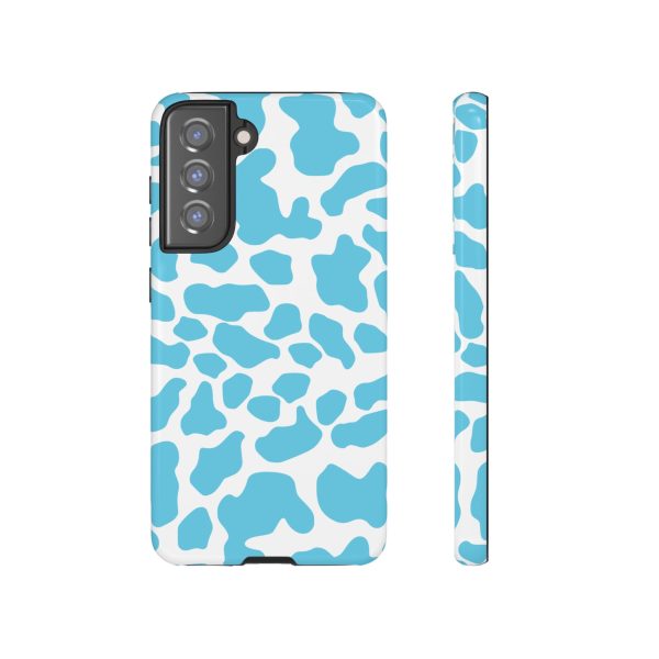 Blue Cow print phone case iPhone Samsung Google - Image 18