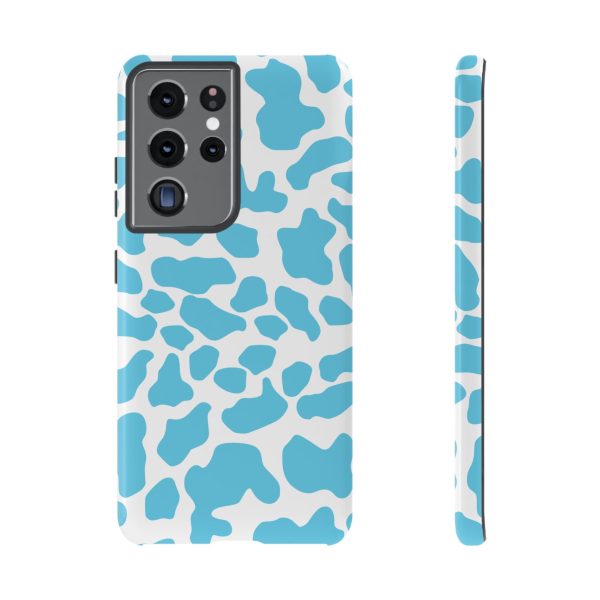 Blue Cow print phone case iPhone Samsung Google - Image 14