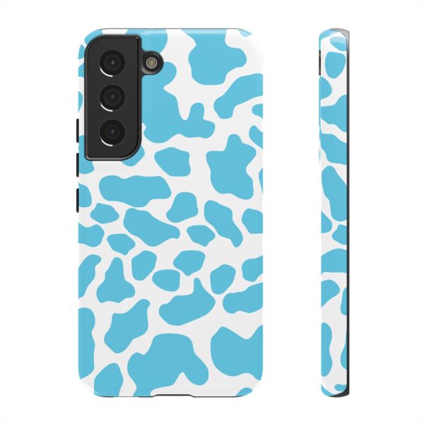 Blue Cow print phone case iPhone Samsung Google - Image 19