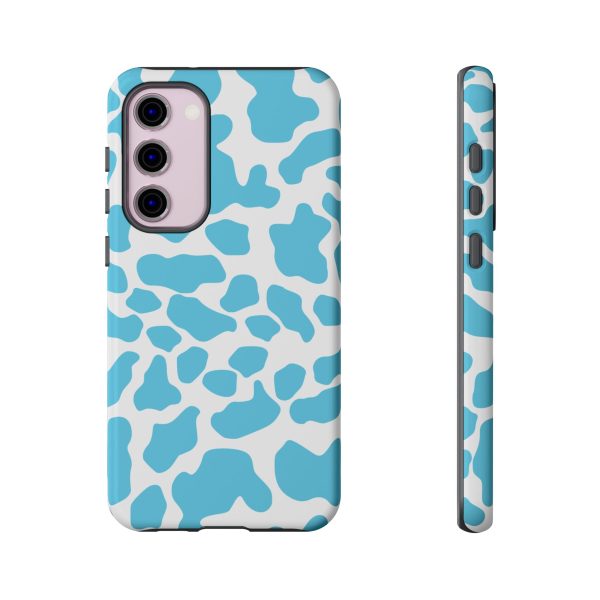 Blue Cow print phone case iPhone Samsung Google - Image 27