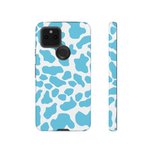 Blue Cow print phone case iPhone Samsung Google - Image 15