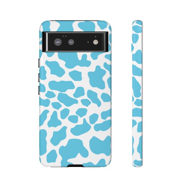 Blue Cow print phone case iPhone Samsung Google - Image 16