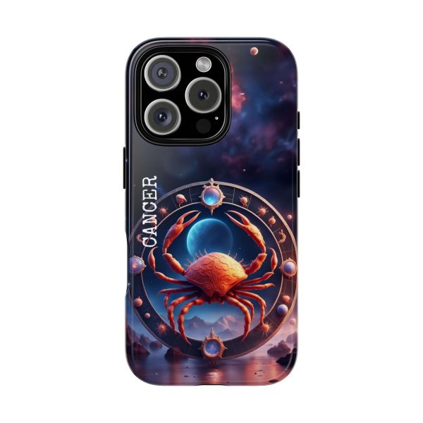 Cancer Horoscope Tough Phone Case for iPhone Google Samsung - Image 3