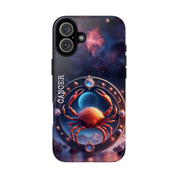 Cancer Horoscope Tough Phone Case for iPhone Google Samsung - Image 2