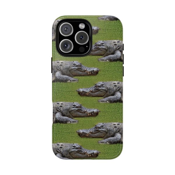 Crocodile Tough Phone Case Cover - Durable Protection with Reptile Style - Image 43