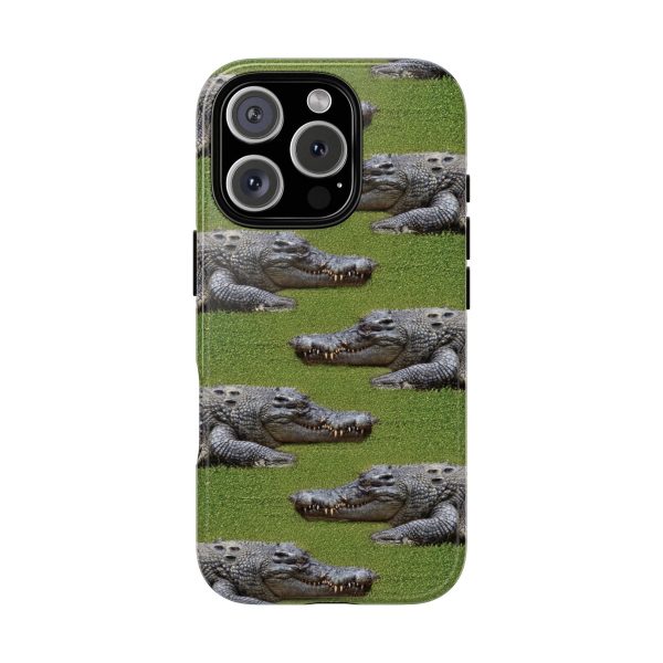 Crocodile Tough Phone Case Cover - Durable Protection with Reptile Style - Image 42