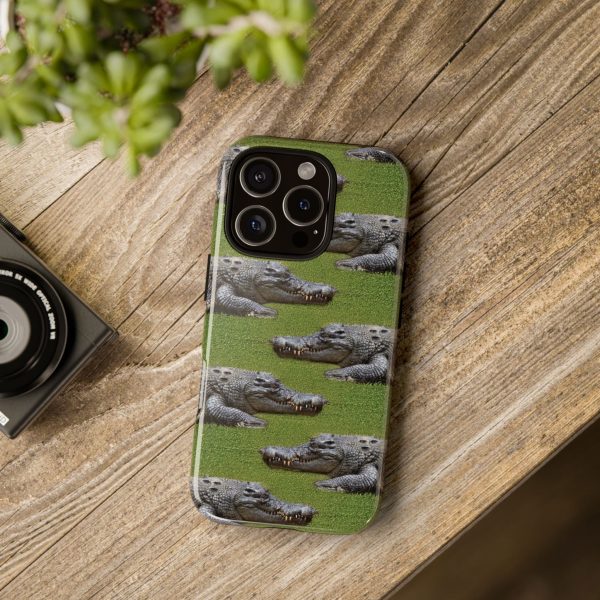 Crocodile Tough Phone Case Cover - Durable Protection with Reptile Style - Image 46