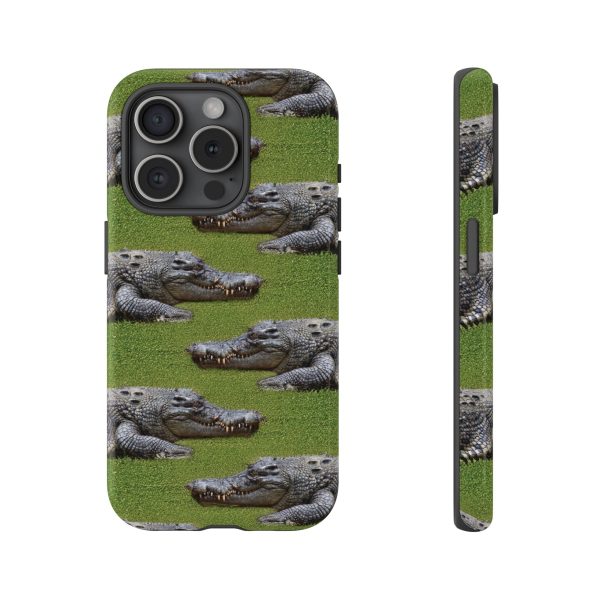 Crocodile Tough Phone Case Cover - Durable Protection with Reptile Style - Image 33