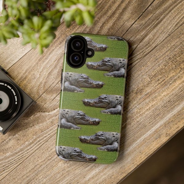 Crocodile Tough Phone Case Cover - Durable Protection with Reptile Style - Image 45