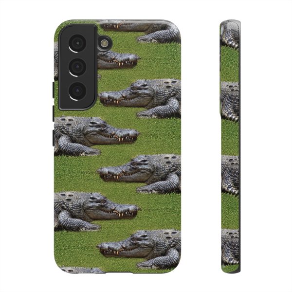 Crocodile Tough Phone Case Cover - Durable Protection with Reptile Style - Image 19