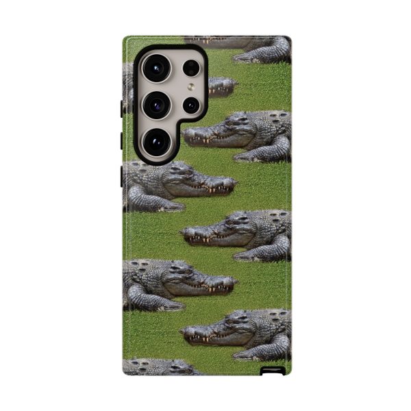 Crocodile Tough Phone Case Cover - Durable Protection with Reptile Style - Image 37