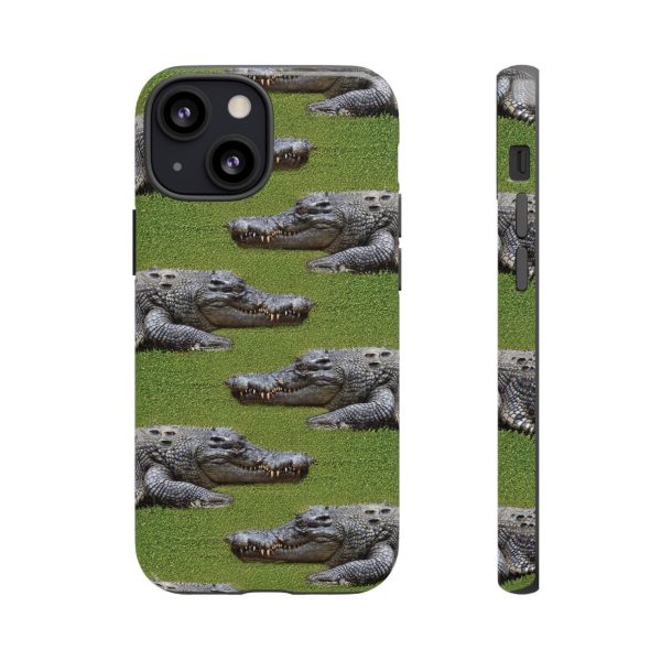 Crocodile Tough Phone Case Cover - Durable Protection with Reptile Style - Image 9