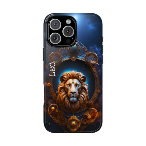 Leo Horoscope Tough Phone Case for iPhone Samsung Google Phones - Image 4