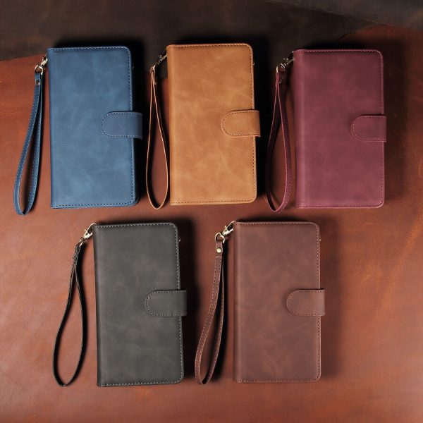 Phone Case Wallet Multi Card Zipper Bag Protective Shell - Image 4