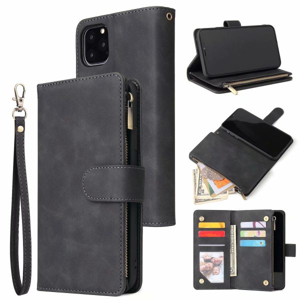 Phone Case Wallet Multi Card Zipper Bag Protective Shell - Image 8