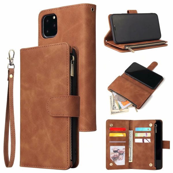 Phone Case Wallet Multi Card Zipper Bag Protective Shell - Image 9