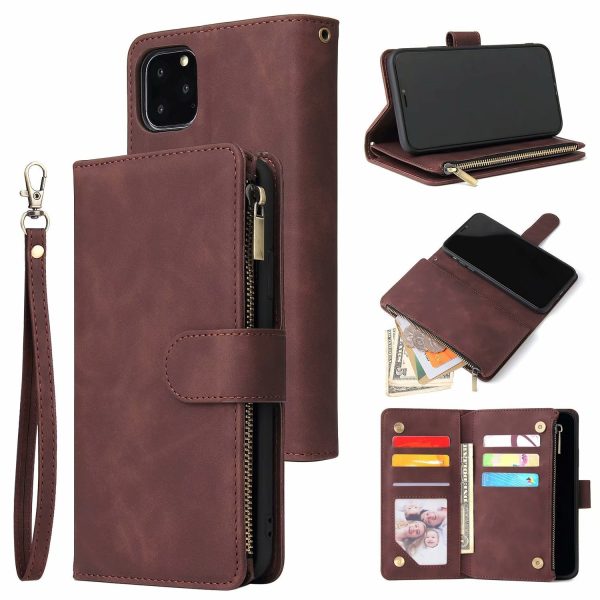 Phone Case Wallet Multi Card Zipper Bag Protective Shell - Image 11