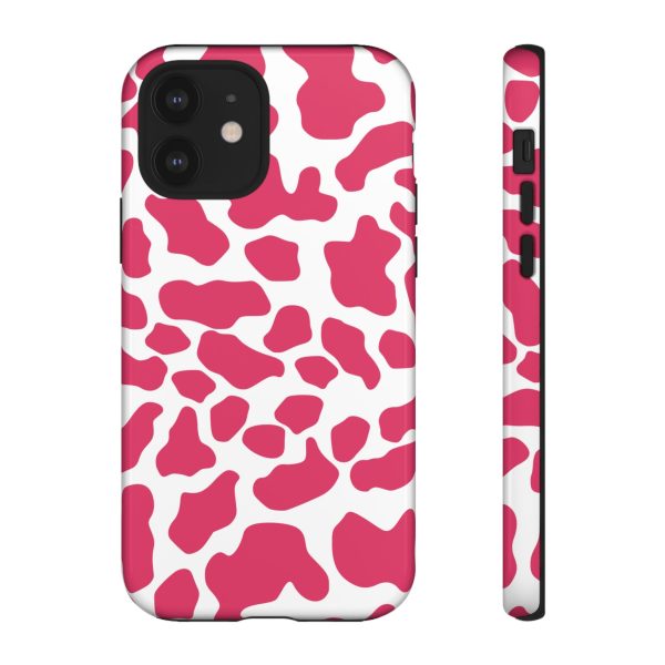 Pink Cow Print Cellphone Case iPhone Samsung Google - Image 5