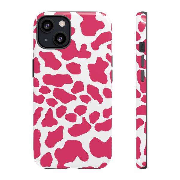 Pink Cow Print Cellphone Case iPhone Samsung Google - Image 8