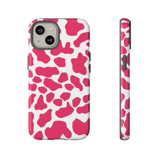 Pink Cow Print Cellphone Case iPhone Samsung Google - Image 22