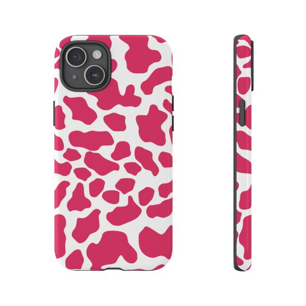 Pink Cow Print Cellphone Case iPhone Samsung Google - Image 32