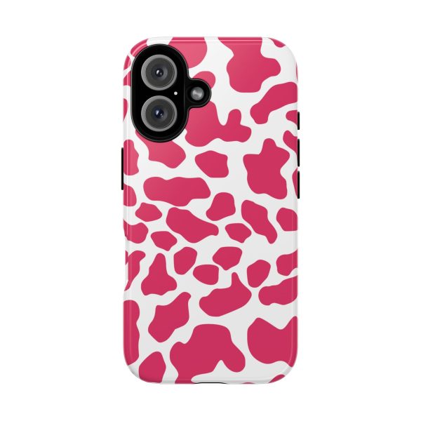 Pink Cow Print Cellphone Case iPhone Samsung Google - Image 40