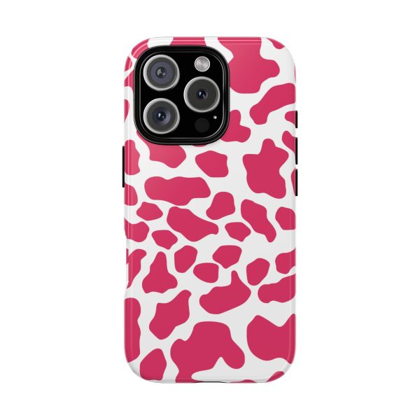 Pink Cow Print Cellphone Case iPhone Samsung Google - Image 42