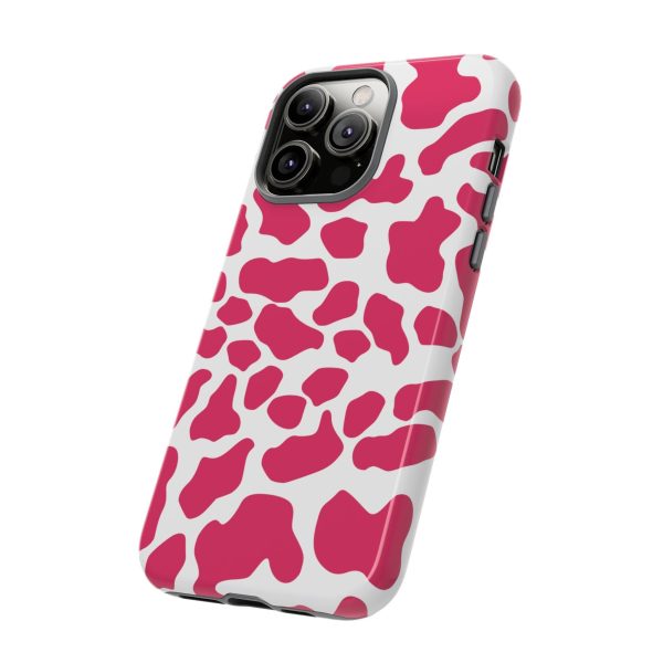 Pink Cow Print Cellphone Case iPhone Samsung Google - Image 47