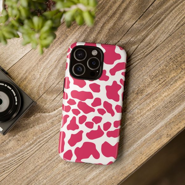 Pink Cow Print Cellphone Case iPhone Samsung Google - Image 66