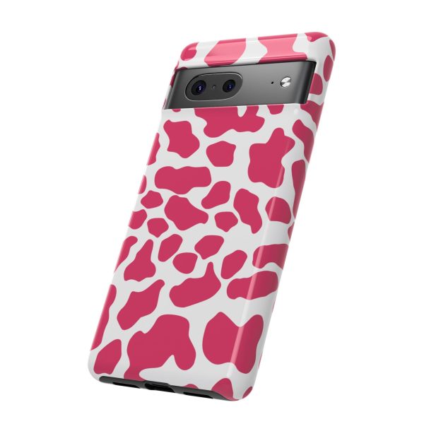 Pink Cow Print Cellphone Case iPhone Samsung Google - Image 51