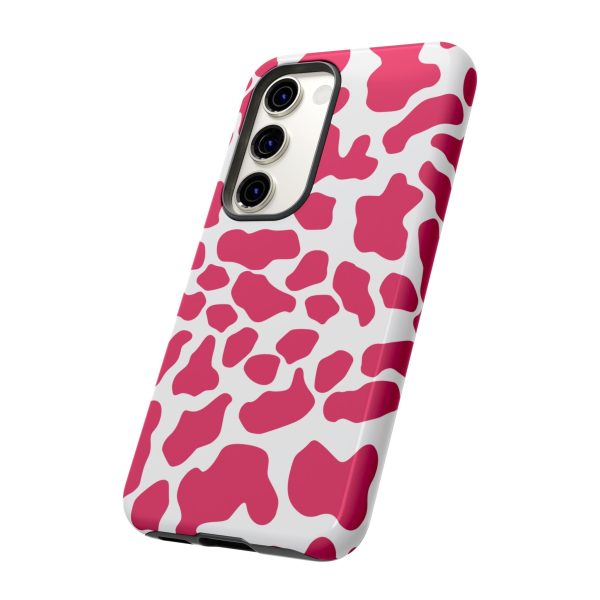 Pink Cow Print Cellphone Case iPhone Samsung Google - Image 48