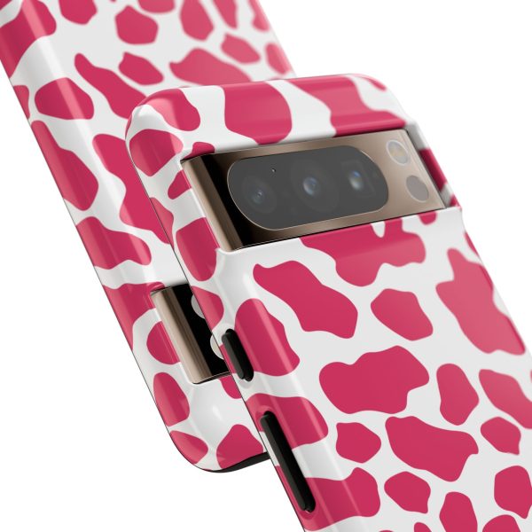 Pink Cow Print Cellphone Case iPhone Samsung Google - Image 56