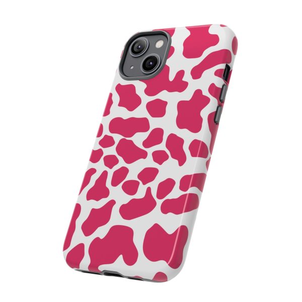 Pink Cow Print Cellphone Case iPhone Samsung Google - Image 46