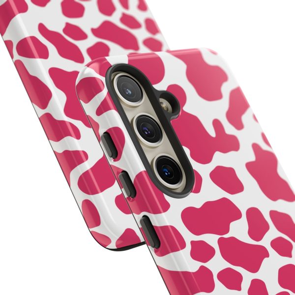 Pink Cow Print Cellphone Case iPhone Samsung Google - Image 53