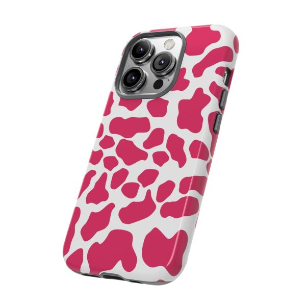 Pink Cow Print Cellphone Case iPhone Samsung Google - Image 45