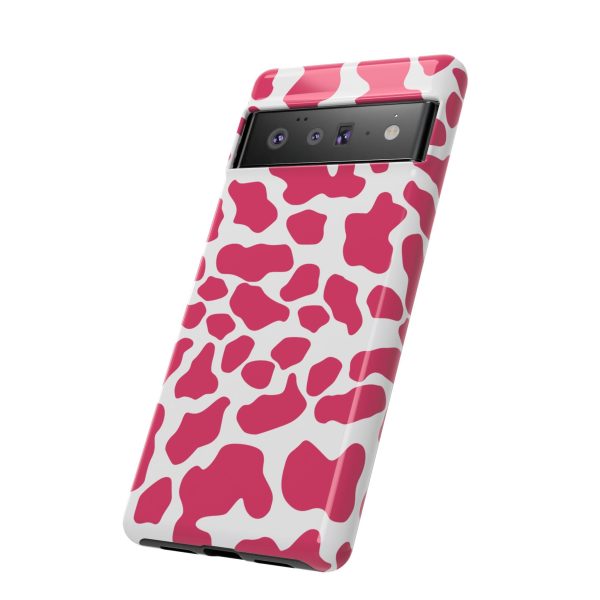 Pink Cow Print Cellphone Case iPhone Samsung Google - Image 52