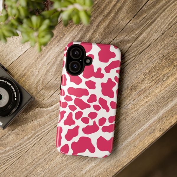 Pink Cow Print Cellphone Case iPhone Samsung Google - Image 60