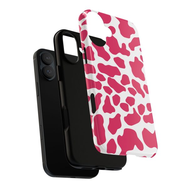 Pink Cow Print Cellphone Case iPhone Samsung Google - Image 62